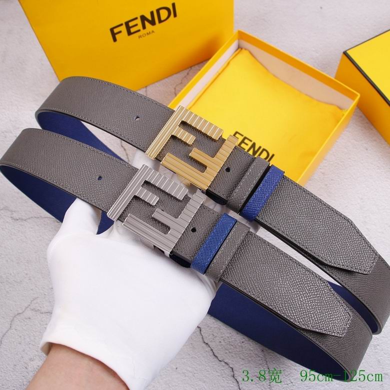 Fendi Belt 38mmX95-125cm 7D110
